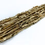 Hematyt  5x2 mm Złoty Dwie Dziurki - 3
