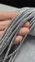 Hematyt Srebrny Oponka 4x1 mm Sznur 40cm - 2