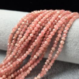 Rodochrozyt Klasa AAA Kulka Fasetowana 4 mm