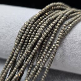 Piryt Oponka Fasetowana 3x2 mm