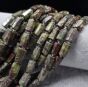 Serpentynit Słupek 7x12 6x11 mm Dragon Blood
