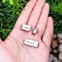 Zapięcie Magnetyczne do Rzemieni Prostokątne 23 x 9  mm, otwór 7 x 3 mm - 2