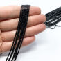 Hematyt Czarny Kostka Fasetowana 2x2mm - 2