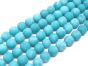 Jade Matt Kugeln 8mm Blau Schnur 40cm