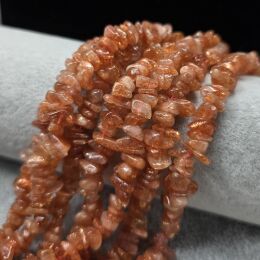 Kamień Słoneczny Sieczka 5x8 mm Sznur