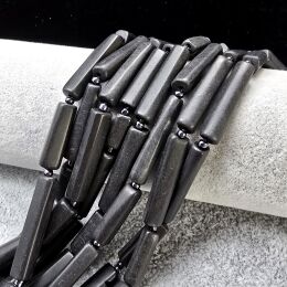 Szungit Słupek 6x30 6x18 mm
