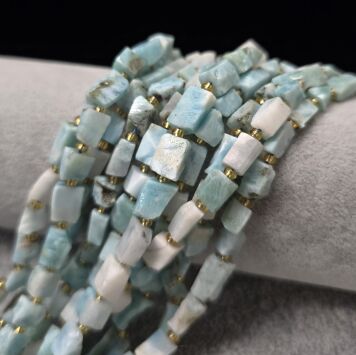Larimar Słupek  6x8 5x10 mm