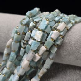 Larimar Słupek  6x8 5x10 mm