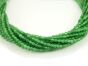 Grüne Jadekugeln 3mm Schnur 38cm - 2