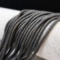 Hematyt Czarny Matowy Dysk 3x1 mm Sznur 40cm
