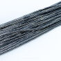 Hematyt Walec 1x3 mm Srebro Błysk - 3