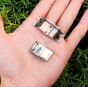 Zapięcie Zatrzaskowe do Rzemieni 25 x 16 mm otwór 14 x 4 mm - 2