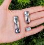 Zapięcie Zatrzaskowe do Rzemieni Podłużne 43 x 13 mm otwór 10 x 5 mm - 2