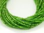 Jadekugeln 3mm dunkelgrüne Schnur 38cm