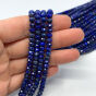 Lapis Lazuli Oponka Fasetowana 4x6mm  - 2