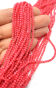 Koral Naturalny Living Coral Kulka fasetowana 2 mm - 2