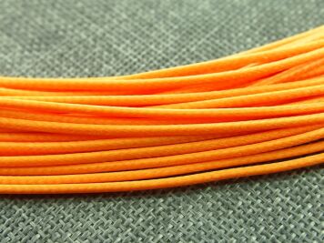 Sznurek Woskowany 2mm Pomarańczowy 120cm