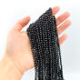 Spinel Kulka Fasetowana 5 mm sznur 40 cm - 2