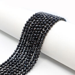 Spinel Kulka Fasetowana 5 mm sznur 40 cm