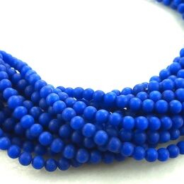 Jade Matt balls 6mm Granat cord approx. 40cm