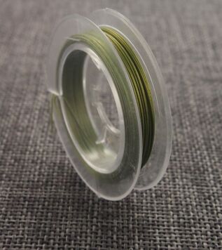 Linka Jubilerska 0.38mm Jasna Zieleń Szpulka 10 metrów