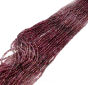 Rubin Mix Kulka Fasetowana 2,5 mm - Sznur 40cm - 3
