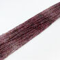 Rubin Multi Kulka Fasetowana 2,5 mm - Sznur 40cm - 3
