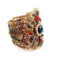 Bracelet Ottoman Style Wide Snap  - 2