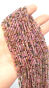 Turmalin Mix Kulka Gładka 2,2 mm Sznur 40cm - 2