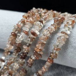 Topaz Sieczka 5x8 mm Sznur 40 cm