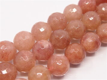 Kwarc Malinowy Kule Fasetowane 12 mm 