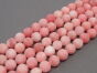 Jade Matt Kugeln 8mm rosa Schnur 40cm
