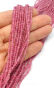 Turmalin Malinowy Kulka Fasetowana 2,2 mm - 2