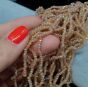 Fianit Oponki Fasetowane 1,5x 2 mm Beżowe Opalizujace Sznur 33 cm Cyrkonia Nr.3 - 2