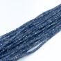 Tanzanit Kostka Fasetowana 2x2 mm - 3