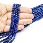 Lapis Lazuli Kostka Fasetowana 4x4 mm - 3