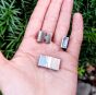 Zapięcie Magnetyczne do Rzemieni Prostokątne 23 x 13 mm, otwór 11 x 4 mm - 2