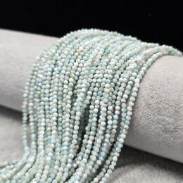 Larimar Kulka Fasetowana 2 mm 