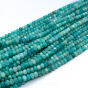 Amazonit Oponka Fasetowana 6,5x4,5 mm - 3