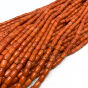 Koral Pomarańczowy Oliwka 7x10 mm Wałek - 3