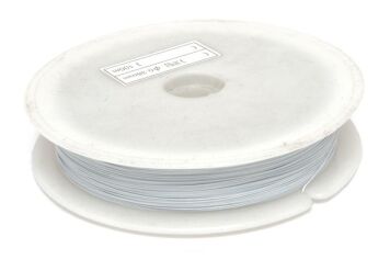 Linka Jubilerska 0.38mm Biała Szpulka 100 metrów