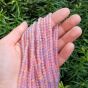 Jadeit Kulka 4mm Mix Morganitowy - 2