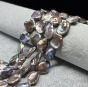 Perła Naturalna Benzynka Keshi 15x18 mm Płatek