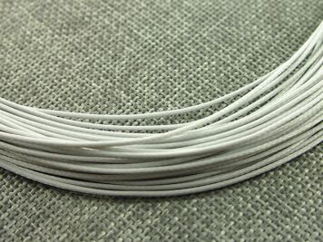 Sznurek Woskowany 2mm Stalowy 65cm
