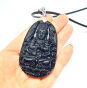 Bogini Guanyin -  Czarny Obsydian - 3