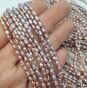 Perła Naturalna Fioletowa Oliwka ok 3x4 mm Ryż nr9 - 2