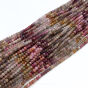 Spinel Oponki Fasetowane 3x4 mm Sznur 40cm - 3
